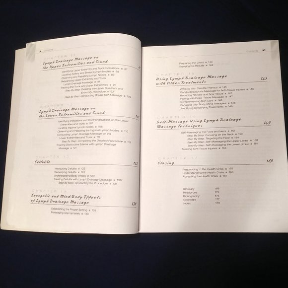 Guide to lymph drainage massage book Ramona Moody French - Picture 4 of 5